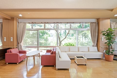Comfortable common area for socializing