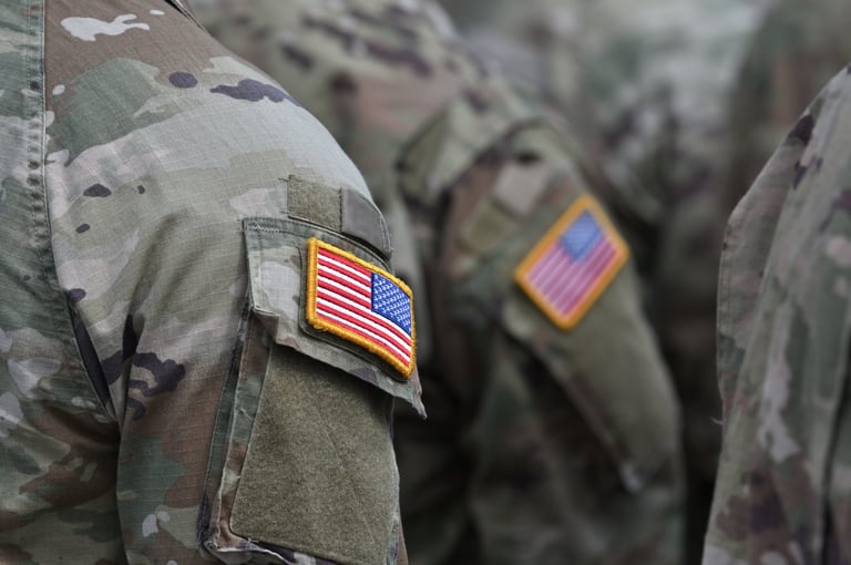 Honoring those who served - Military veteran